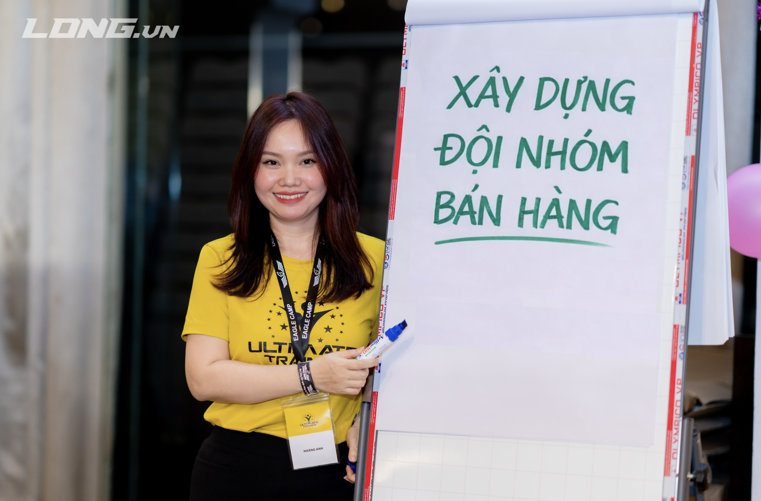 Annie Huynh xay dung doi nhom kinh doanh